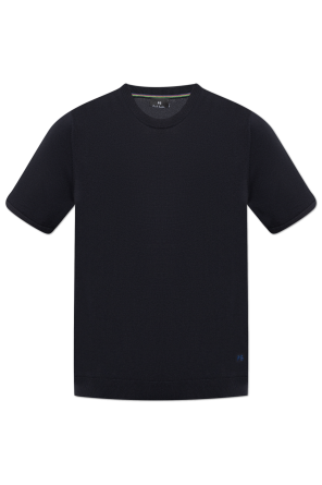 Black T-shirt with logo Moschino - Vitkac GB